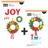 HERO ARTS Home for the Holidays Winter Wreath BUNDLE