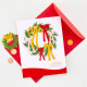 HERO ARTS Home for the Holidays Winter Wreath BUNDLE