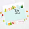 HERO ARTS Home for the Holidays  Winter Wreath BUNDLE