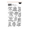 HERO ARTS Home for the Holidays Clear Stamp Set Very Merry Wishes