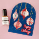 Spellbinders Gold Rush Splatter Effects