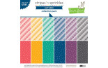 LAWN FAWN Stripes ‘n Sprinkles Autumn Collection Pack 30x30m