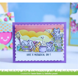 LAWN FAWN Hocus Purr-cus! SET timbro+fustelle