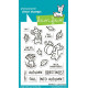 LAWN FAWN Fall Mice SET timbro+fustelle