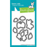 LAWN FAWN Fall Mice SET timbro+fustelle