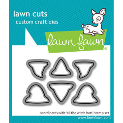 LAWN FAWN All the Witch Hats SET timbro+fustelle