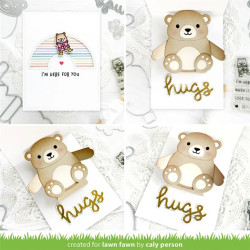 LAWN FAWN Big Hugs Pop-Up Dies