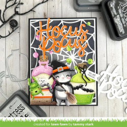 LAWN FAWN Build-A-Cat Dies