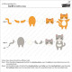 LAWN FAWN Build-A-Cat Dies