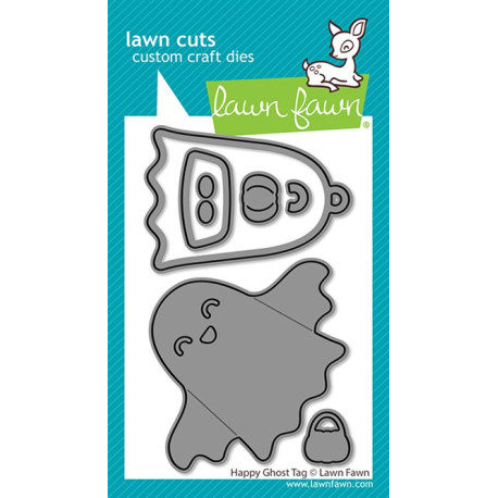 LAWN FAWN Happy Ghost Tag Dies