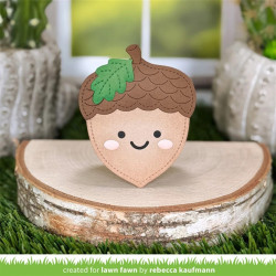 LAWN FAWN Outside In Stitched Acorn Dies
