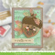 LAWN FAWN Stitched Acorn Frame Dies