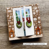 Vaessen Creative Embossing Folder Folder Christmas Door by Carla Creates