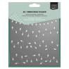 Vaessen Creative Embossing Folder Christmas Bulbs