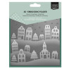 Vaessen Creative Embossing Folder Folder Snowy Landscape