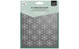 Vaessen Creative Embossing Folder Folder Christmas Ice Stars by Carla Creates