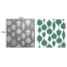 Vaessen Creative Embossing Folder + Stencil Christmas Baubles