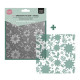 Vaessen Creative Embossing Folder + Stencil Christmas Rose