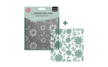 Vaessen Creative Embossing Folder + Stencil Christmas Rose