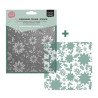 Vaessen Creative Embossing Folder + Stencil Christmas Rose