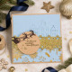 Vaessen Creative Embossing Folder + Stencil Christmas Rose