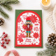 Vaessen Creative Embossing Folder + Stencil Christmas Rose