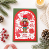 Vaessen Creative Embossing Folder + Stencil Christmas Rose