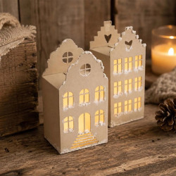 Vaessen Creative Cutting & Embossing Die Casa con Frontone a Gradoni