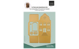 Vaessen Creative Cutting & Embossing Die Casa con Frontone a Campana