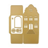 Vaessen Creative Cutting & Embossing Die Casa con Frontone a Campana