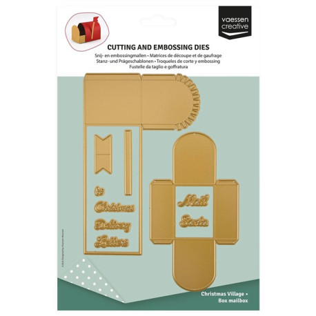 Vaessen Creative Cutting & Embossing Die Cassetta della Posta