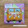 Vaessen Creative Cutting & Embossing Die Hippie Bus
