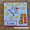 Vaessen Creative Clear Stamp CREATES CHRISTMAS SANTA 2 by Carla Creates