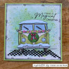 Vaessen Creative Clear Stamp CREATES CHRISTMAS HIPPIE BUS by Carla Creates