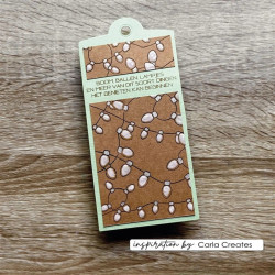 Vaessen Creative Clear Stamp CREATES CHRISTMAS LIGHTS by Carla Creates