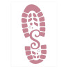 Vaessen Creative Stencil Shoe Santa Claus A4