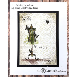 Lavinia Stamps Baroque Flower Stencils
