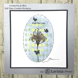 Lavinia Stamps Diamond Chequerboard Stencils