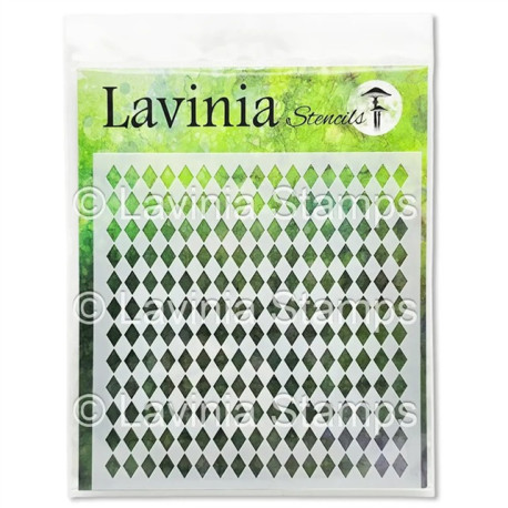 Lavinia Stamps Diamond Chequerboard Stencils
