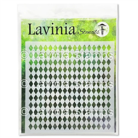 Lavinia Stamps Diamond Chequerboard Stencils