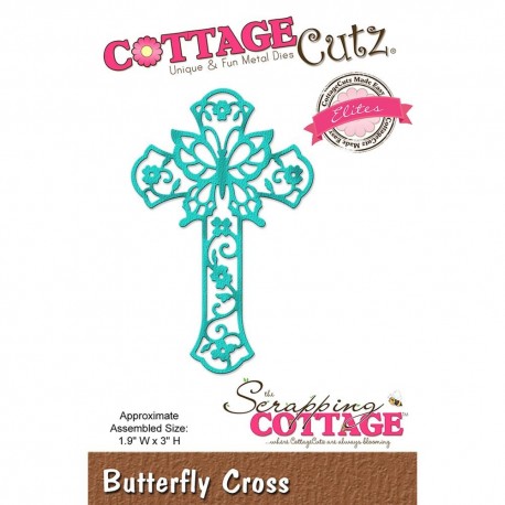 CottageCutz Butterfly Cross