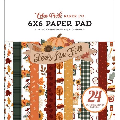 Echo Park Feels Like Fall Paper Pad 15x15cm