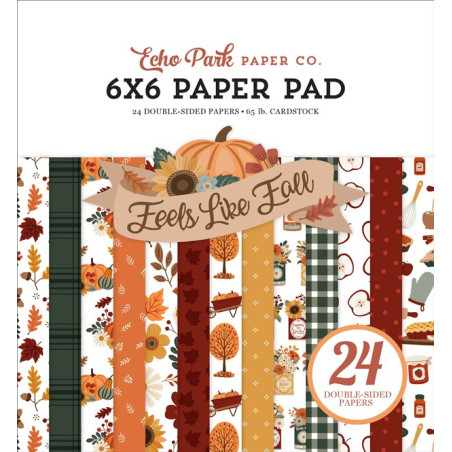 Echo Park Feels Like Fall Paper Pad 15x15cm