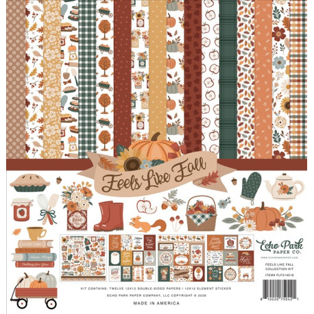 Echo Park Feels Like Fall Collection Kit 30x30cm