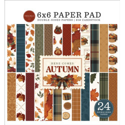 Carta Bella Here Comes Autumn Paper Pad 15x15cm