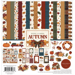 Carta Bella Here Comes Autumn Paper Pad 30x30cm