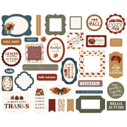 Carta Bella Here Comes Autumn Ephemera 34pz