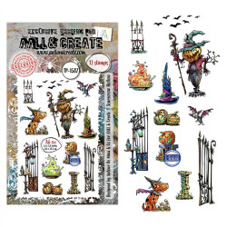 PREORDINE! AALL & Create Stamp Set A6 1507 Scarecrow Hollow