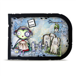 AALL & Create Stamp Set A7 1416 Almost Scary