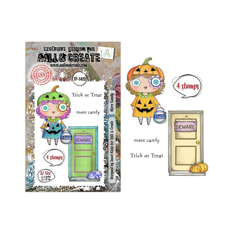 AALL & Create Stamp Set A7 1419 More Candy